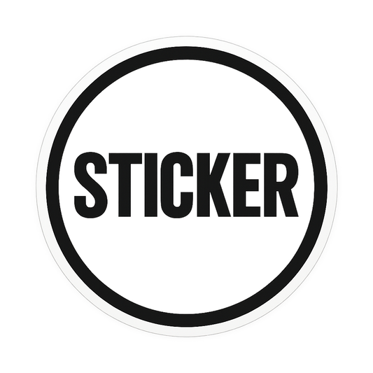Die cut stickers
